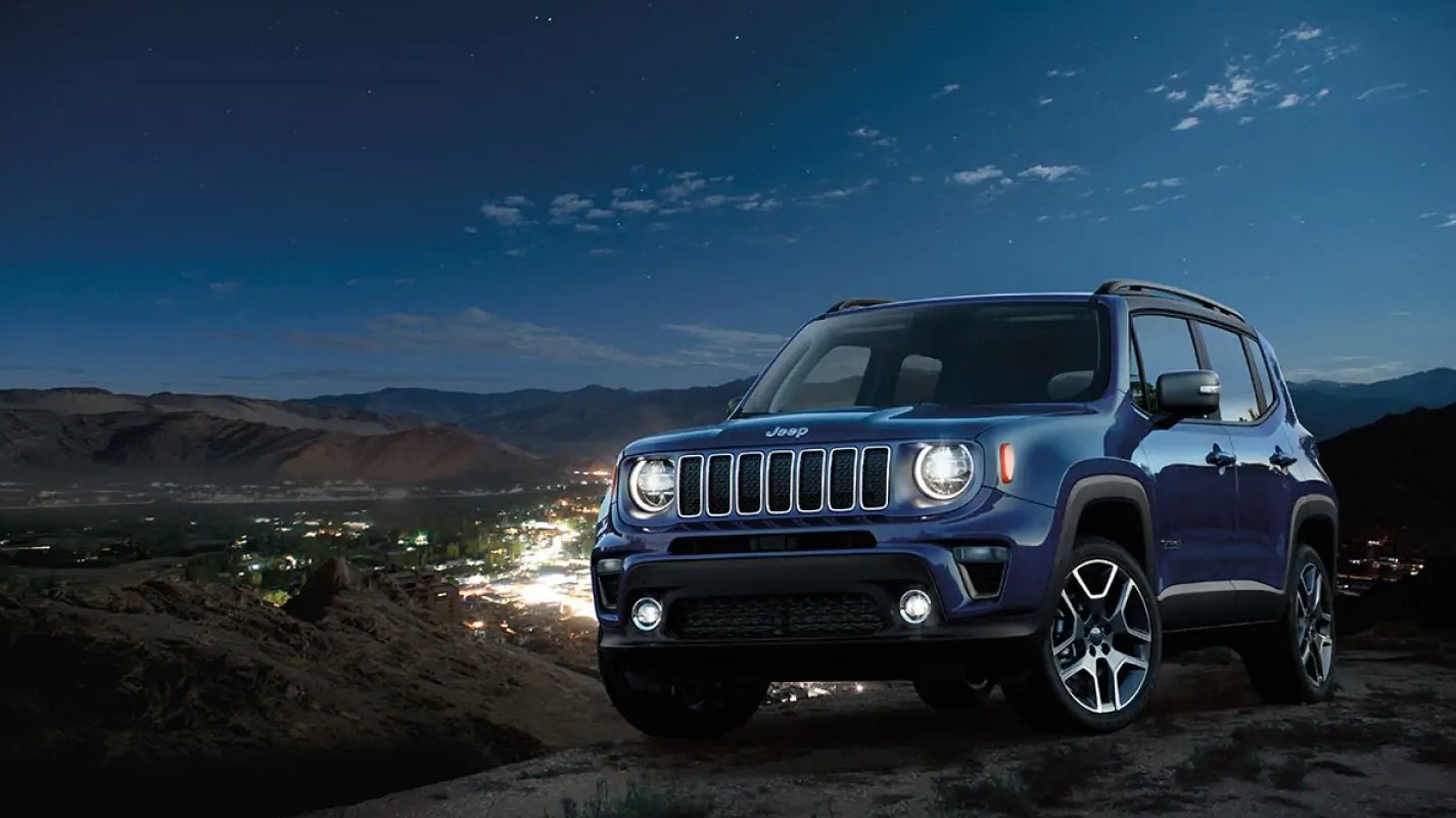 2019 Jeep Renegade Blue Front Exterior